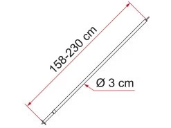 Fiamma Door Pole Staander