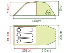 Coleman Coastline 3 Plus Tunneltent -Kortingswinkel voor buitenkamperen 187863 187863 images other pop coleman coastline3plus fp 1 ecommerce