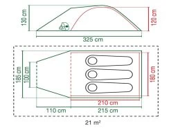 Coleman Kobuk Valley 3 Plus BlackOut Koepeltent -Kortingswinkel voor buitenkamperen 430488 430488 images other coleman kobuk valley 3 plus afmetingen ecommerce