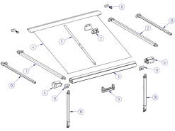 Thule Omnistor 1200 Ligger Links 350-550