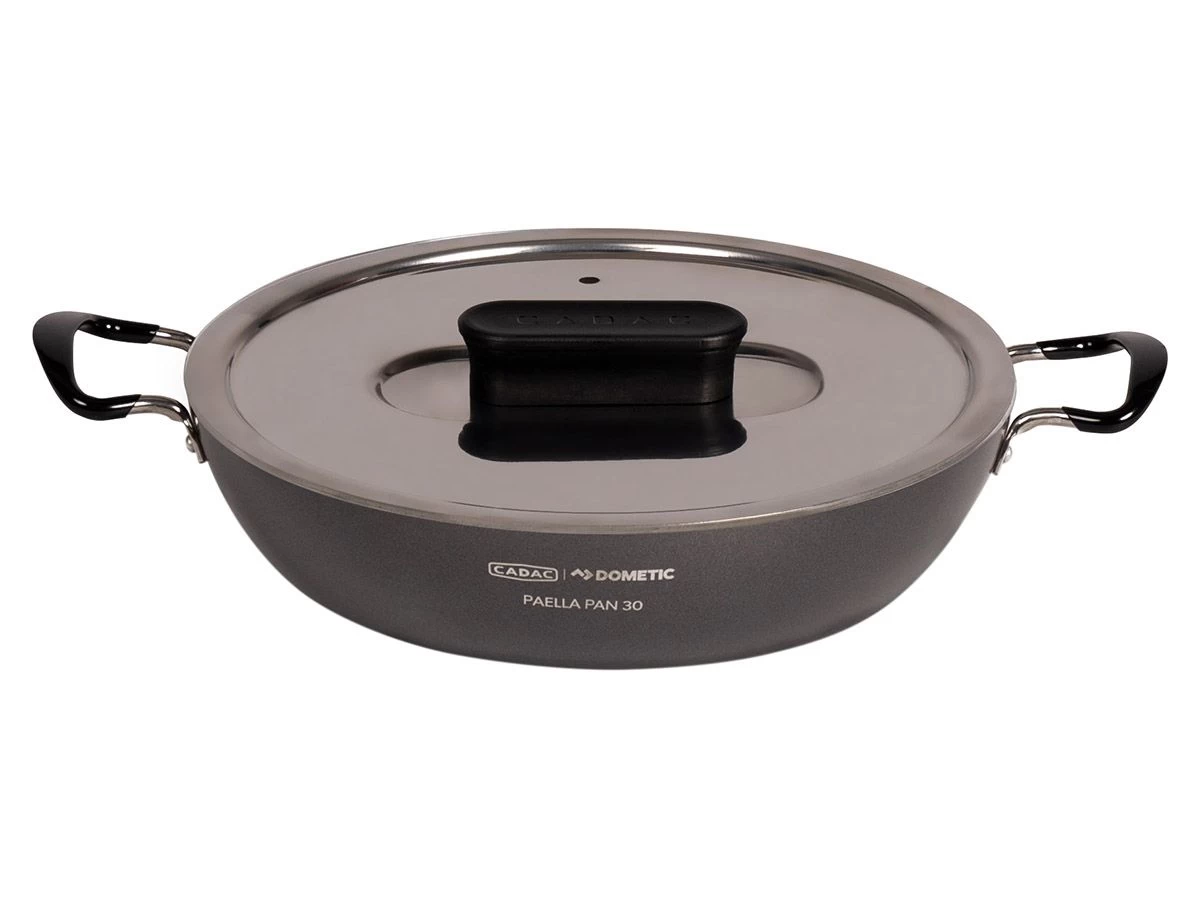 Cadac 30 Paella Pan Met Deksel 4 Cadac 30 Paella Pan Met Deksel - Afbeelding 2