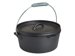 Merkloos Cast Iron 8 Liter Gietijzeren Braadpan