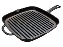 Merkloos Cast Iron Vierkante Gietijzeren Grillpan