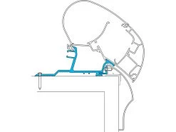 Dometic PerfectRoof Hobby >2014 Adapter