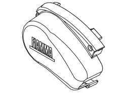 Fiamma Eindkap Cassette Links F65S