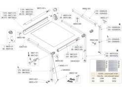 Fiamma Staander Rechts F35 Pro 300 -Kortingswinkel voor buitenkamperen fiamma f35pro 270 300 spare parts 3 ecommerce 63ef 6 2