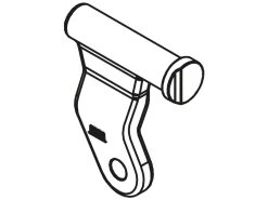 Fiamma Scharnierstuk Staander Aluminium Links F45S