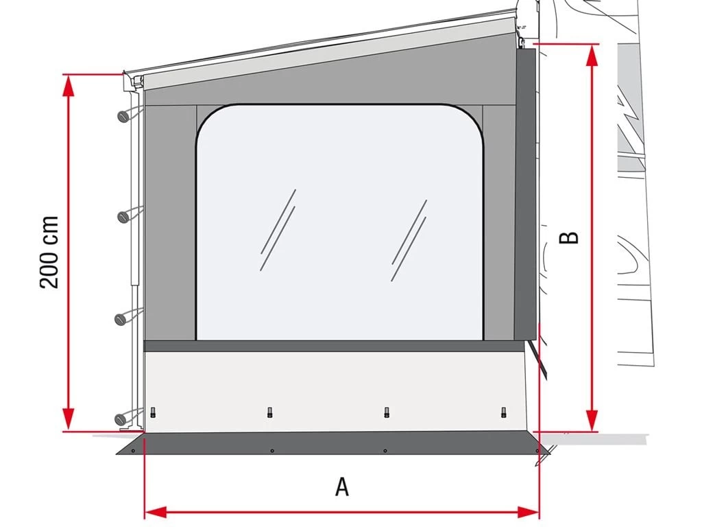 Tweedekans Fiamma Side W Pro F45 VAN 4 Tweedekans Fiamma Side W Pro F45 VAN - Afbeelding 2