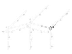 Voortentframe 25mm Rechter Hoekstuk -Kortingswinkel voor buitenkamperen hoekstuk voortentframe 25mm nummer 4 3 2 ecommerce ca8f 1