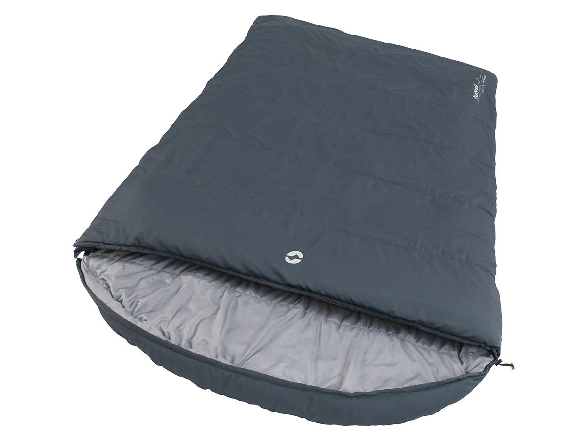 Outwell Campion Lux Double Dark Grey Slaapzak 4 Outwell Campion Lux Double Dark Grey Slaapzak - Afbeelding 2