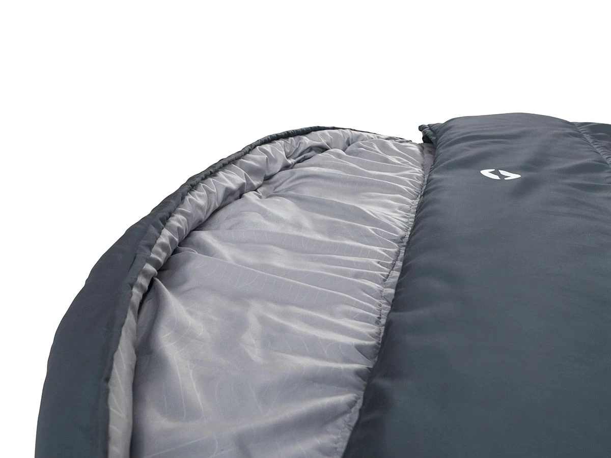 Outwell Campion Lux Double Dark Grey Slaapzak 6 Outwell Campion Lux Double Dark Grey Slaapzak - Afbeelding 4