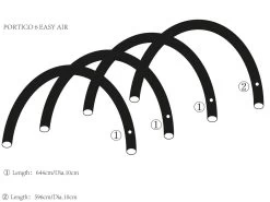 Obelink Portico 6 Easy Air Hoofd Airtube Voor -Kortingswinkel voor buitenkamperen portico easy air ecommerce c4ec
