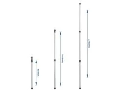 ProPlus Telescopische Luifelstaanders -Kortingswinkel voor buitenkamperen proplus telescopische tentstokken 4 ecommerce 3709