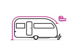 Obelink Schuifluifel 240 TC - 520 Cm -Kortingswinkel voor buitenkamperen schuifluifel meten ecommerce 1