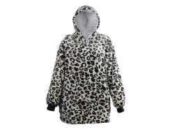 Unique Living Oversized Panterprint Hoodie